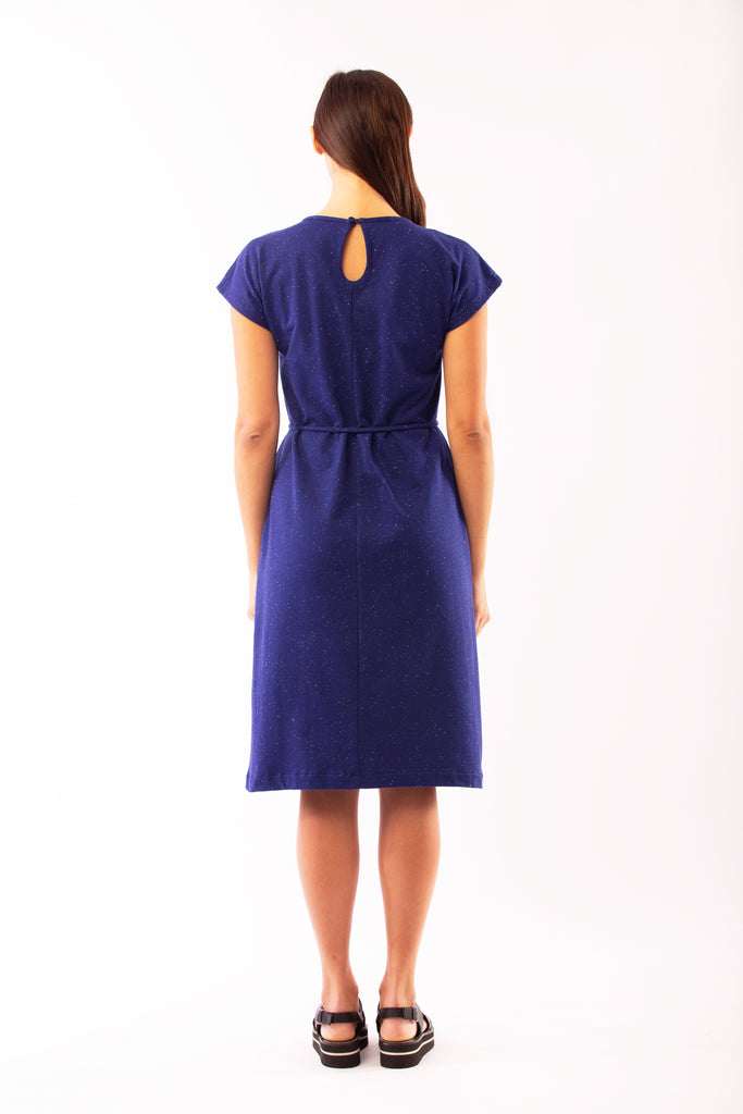 DREAMER DRESS BLUE FLECK