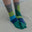 2ND PALETTE CREW COTTON SOCKS GREEN