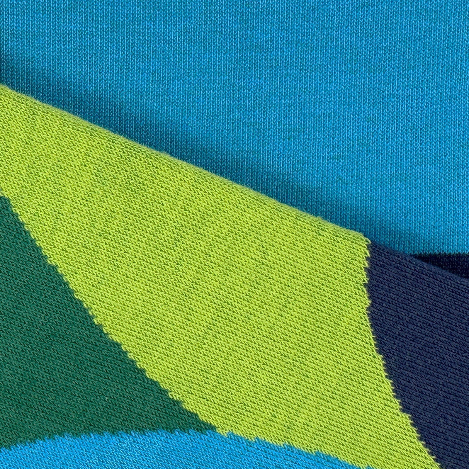 2ND PALETTE CREW COTTON SOCKS GREEN
