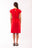 DREAMER DRESS RED FLECK