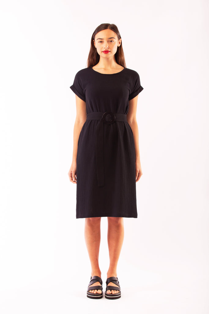 EPOCH DRESS BLACK