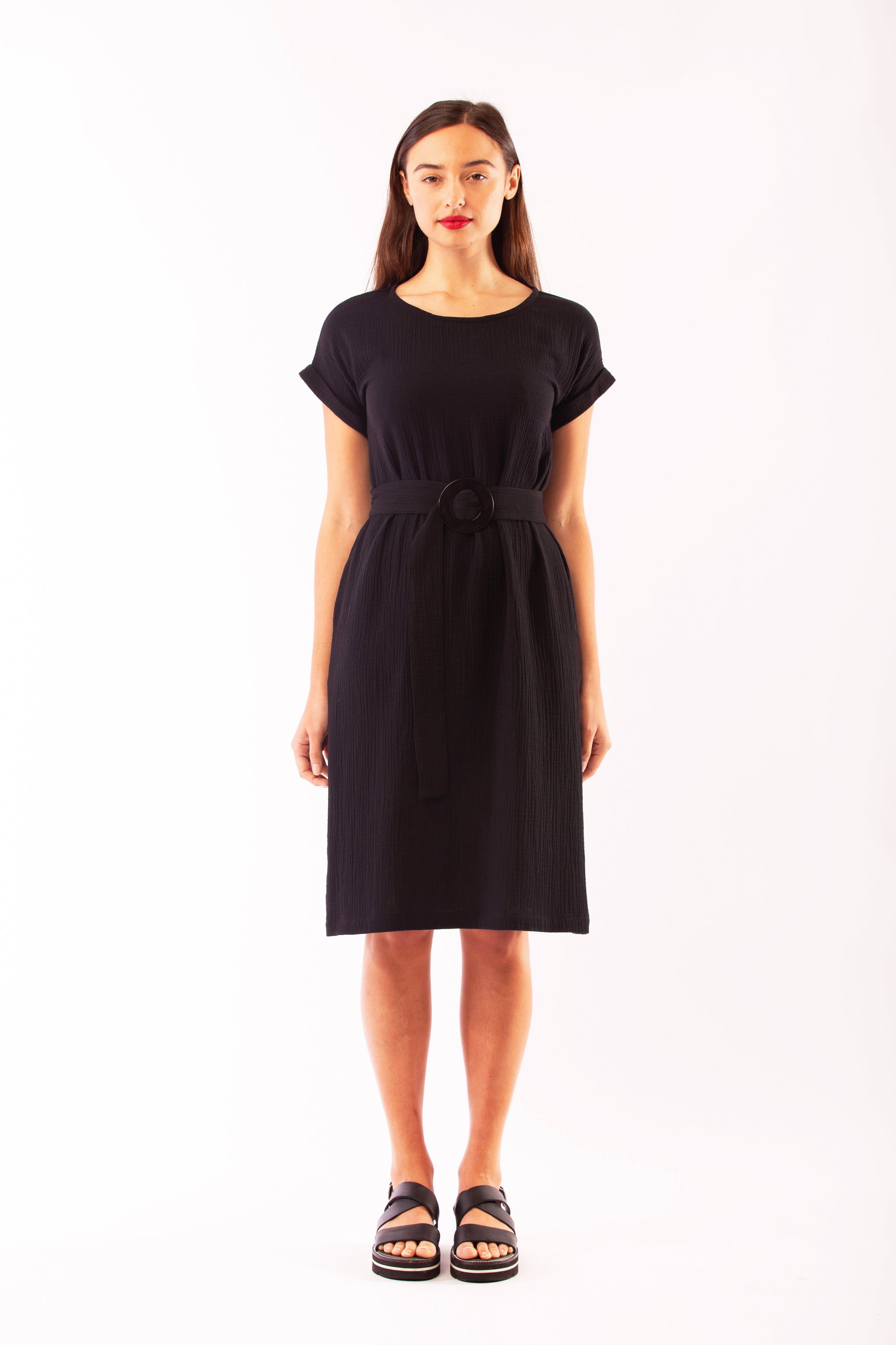 EPOCH DRESS BLACK