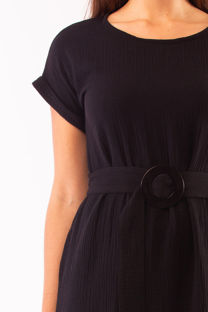 EPOCH DRESS BLACK