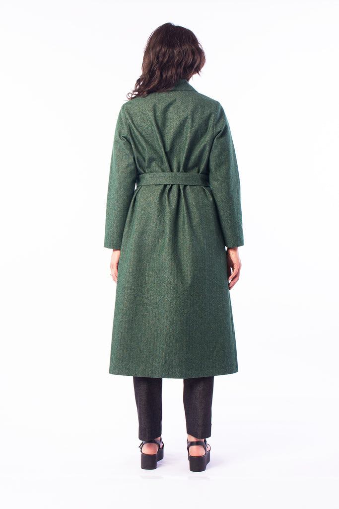 TUNDRA TRENCH COAT GREEN