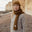 SILVERSTICK CIRRUS MERINO WOOL SCARF NAVY