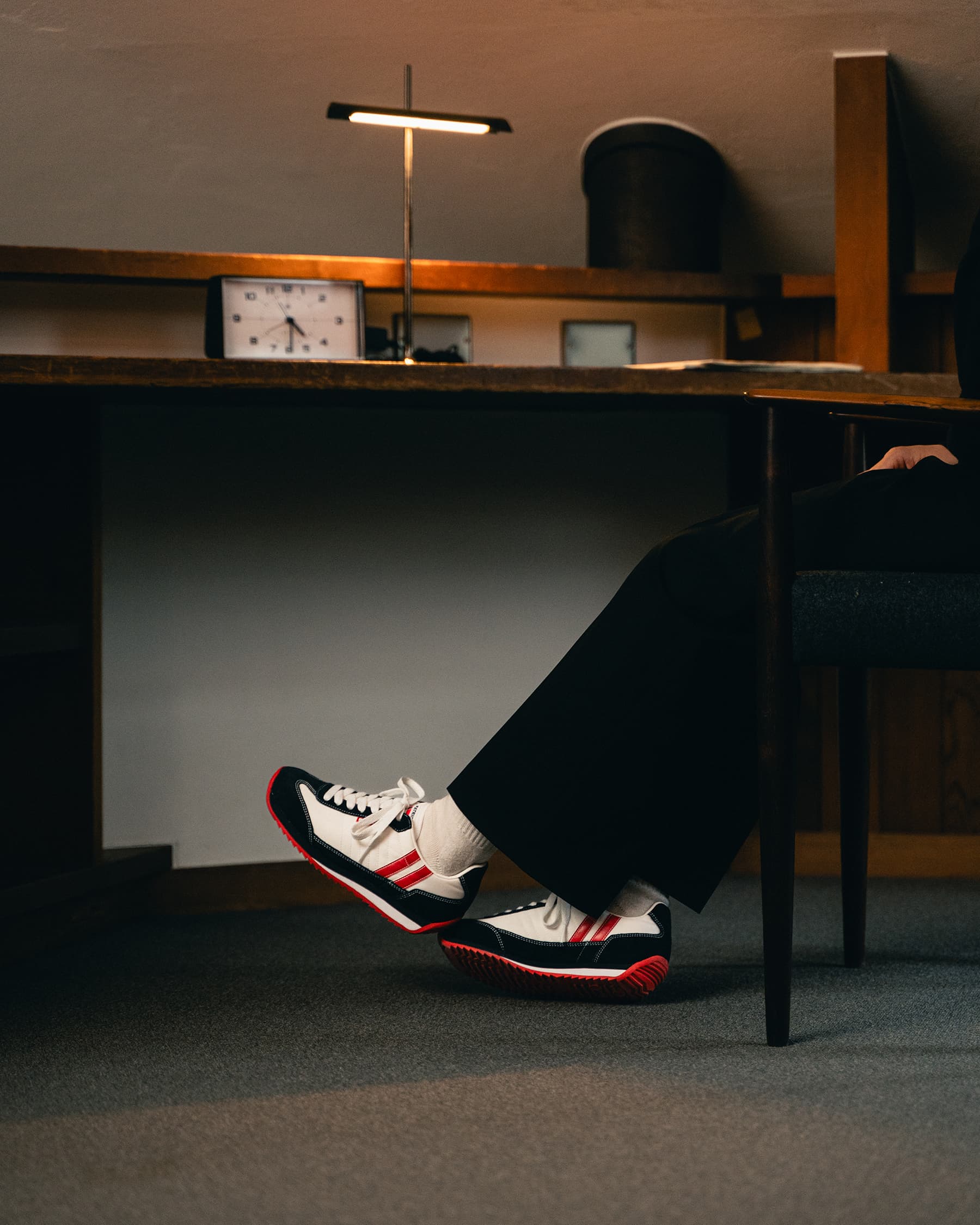 PATRICK 'MARATHON' SNEAKERS WHITE / MADE IN JAPAN