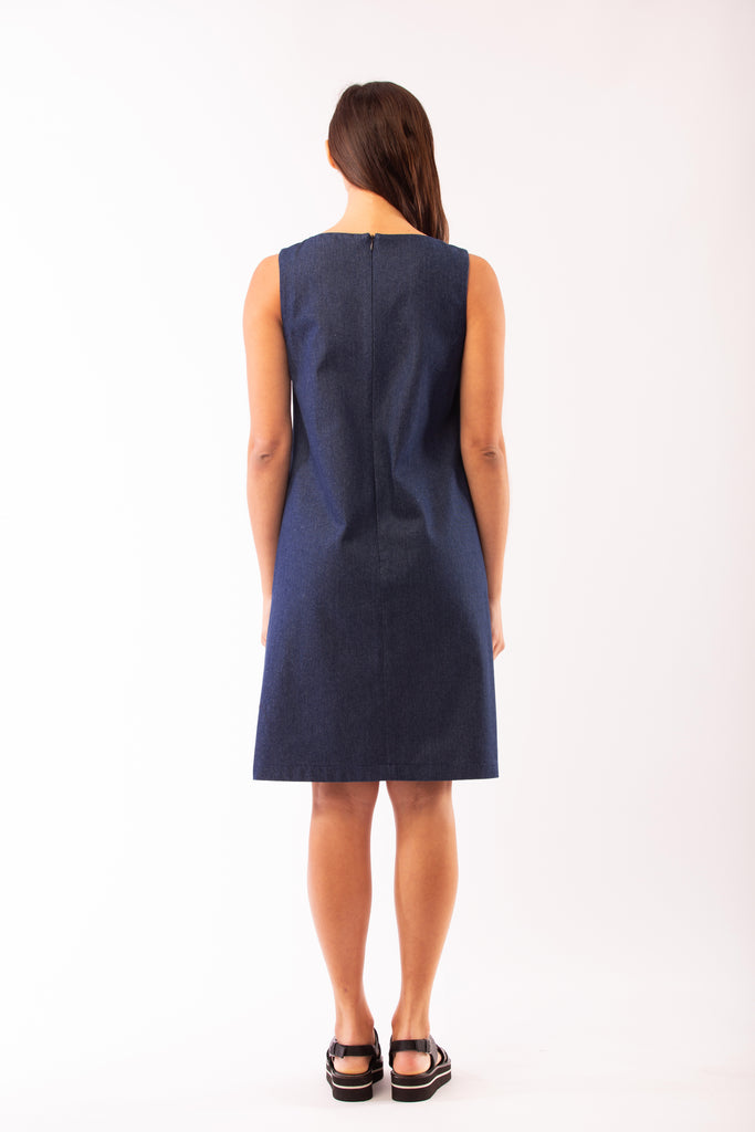 REDEEM PINAFORE BLUE DENIM