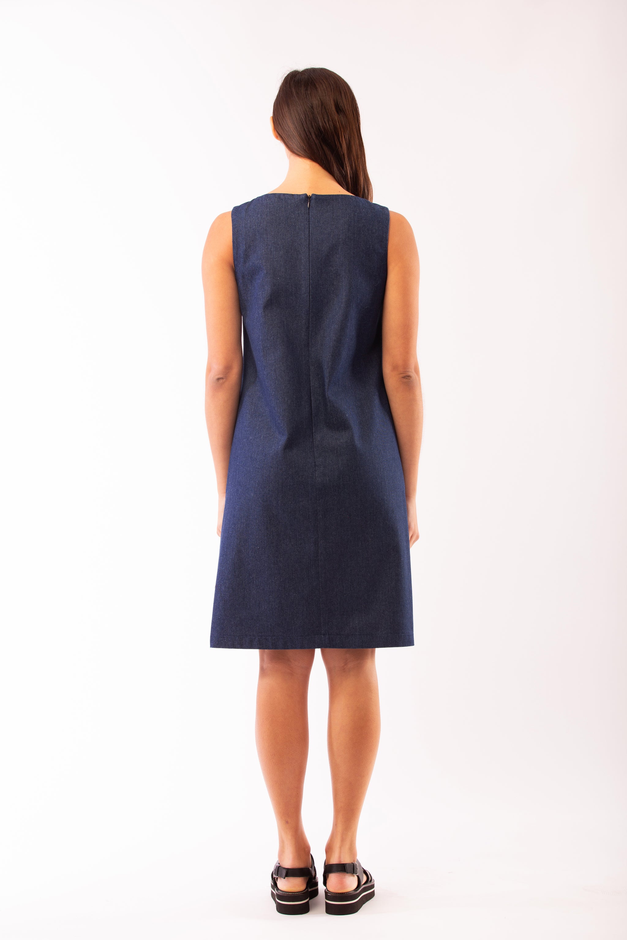 REDEEM PINAFORE BLUE DENIM