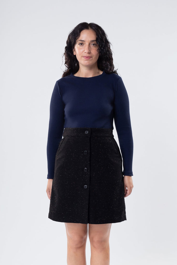 NEBULA TOP NAVY