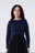 NEBULA TOP NAVY