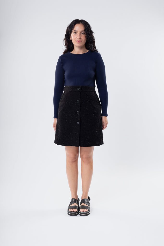 NEBULA TOP NAVY