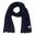 SILVERSTICK CIRRUS MERINO WOOL SCARF NAVY