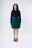 MAGNETIC MINI SKIRT GREEN WOOL