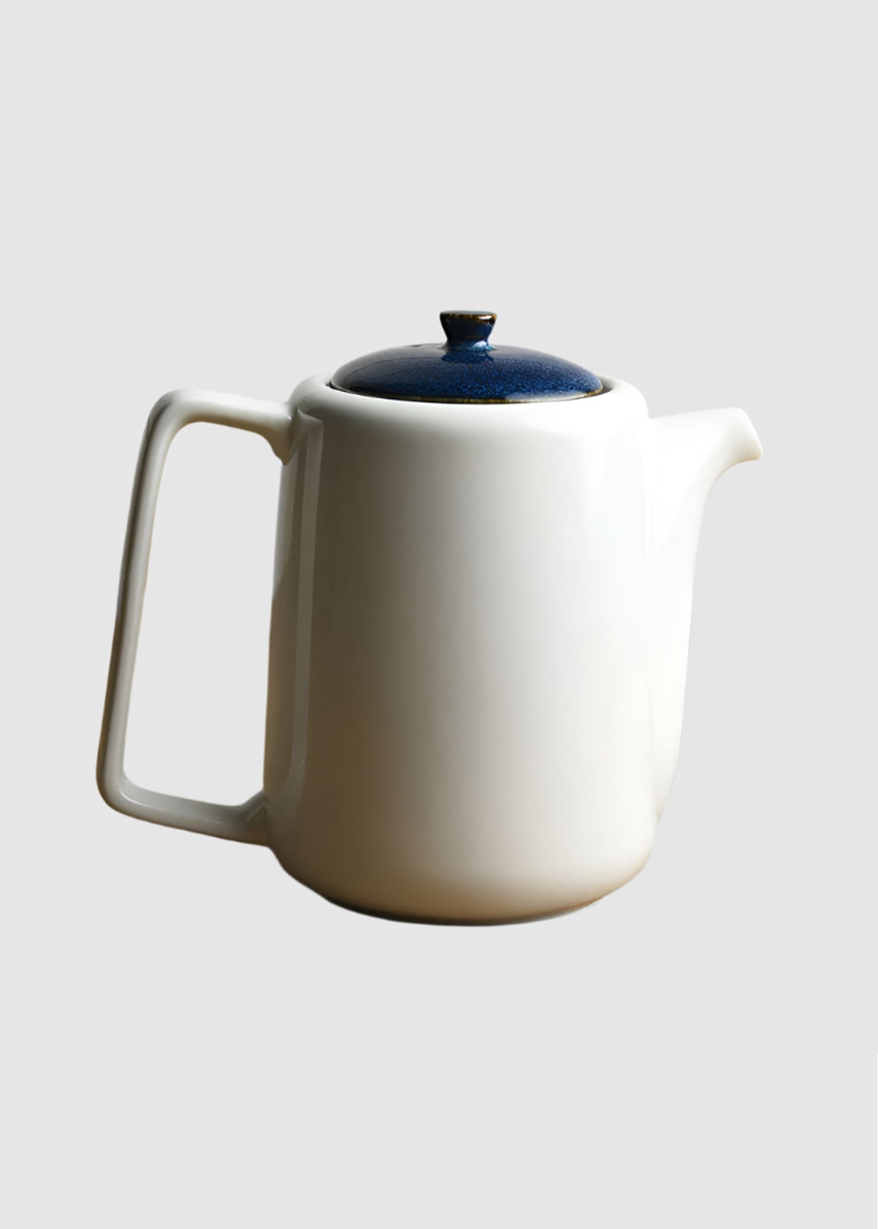 MINO TEAPOT CREAM AND BLUE