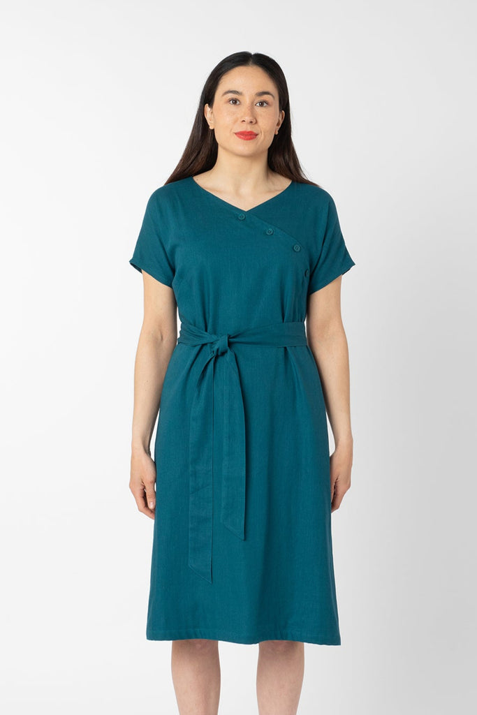 KLEO DRESS TEAL