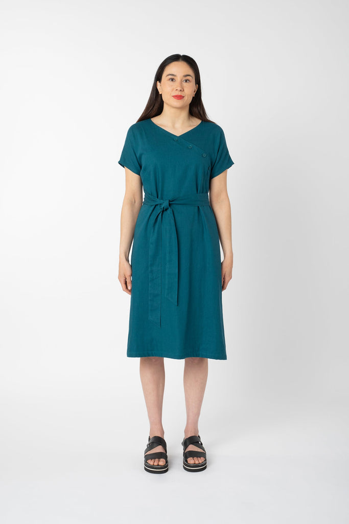 KLEO DRESS TEAL