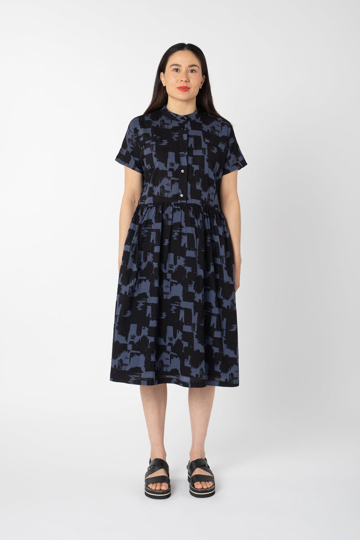 INFINITY DRESS GEO PRINT
