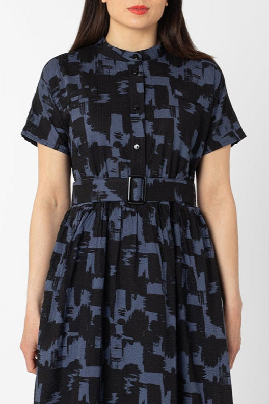 INFINITY DRESS GEO PRINT