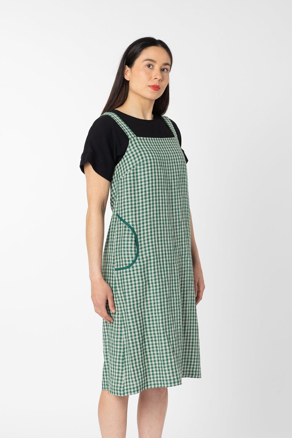 DISPATCH DRESS GREEN CHECK