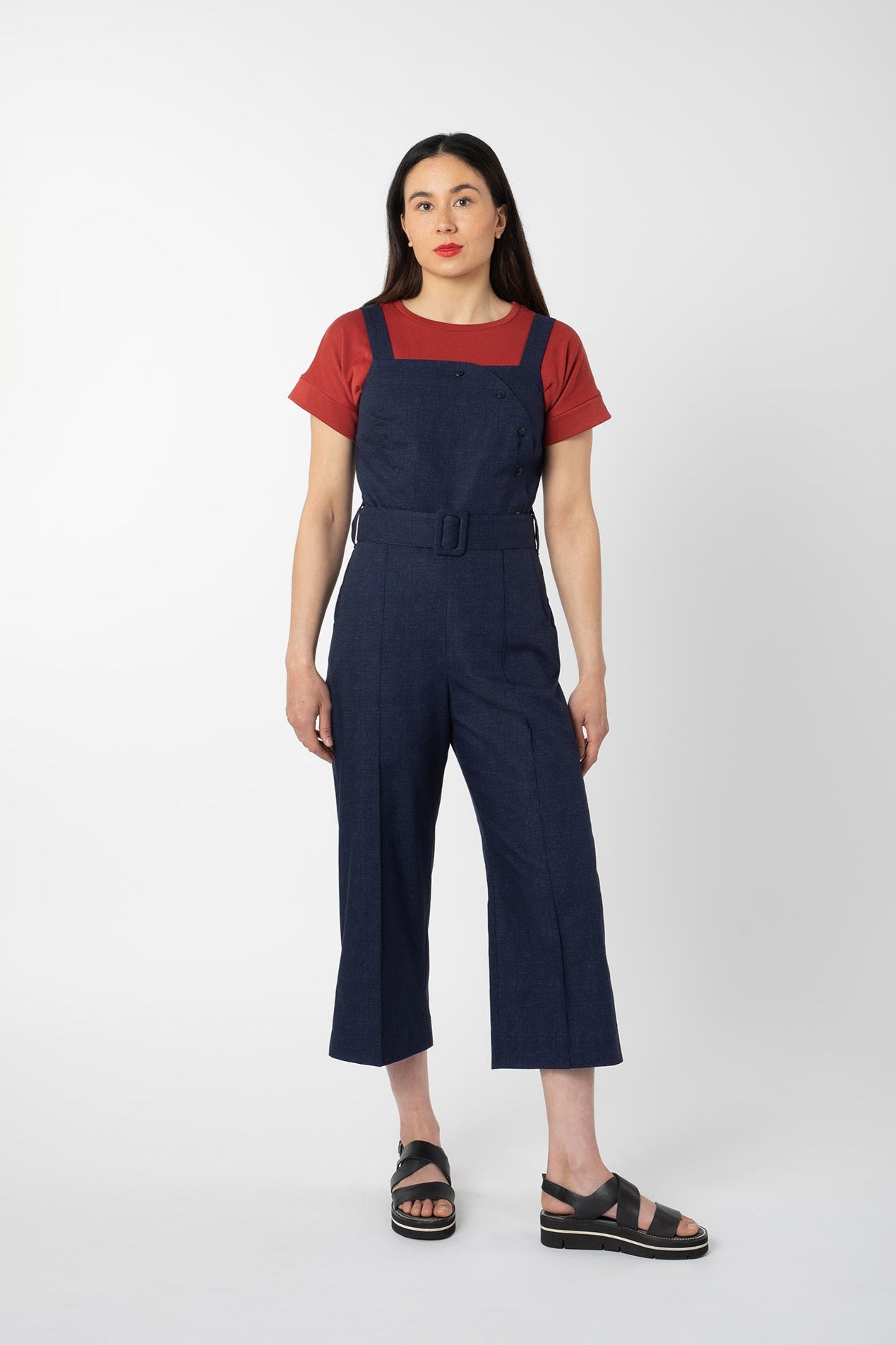 RIPPLE TOP RUST TERRY TOWELLING