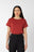 RIPPLE TOP RUST TERRY TOWELLING