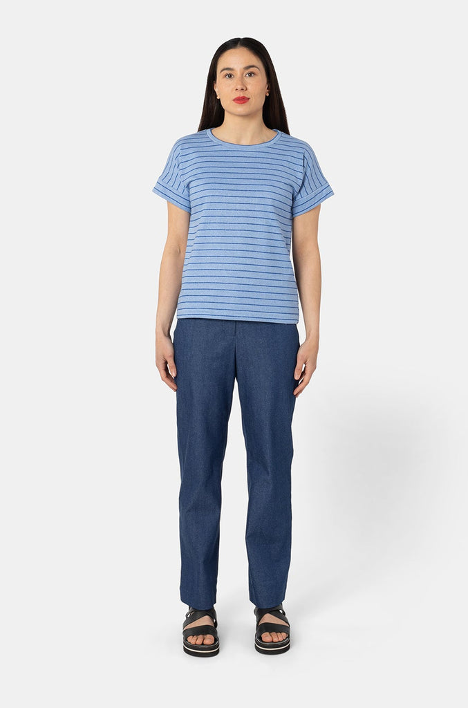 LATITUDE PANTS MID BLUE