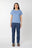 RIPPLE TOP BLUE STRIPE TERRY TOWELLING