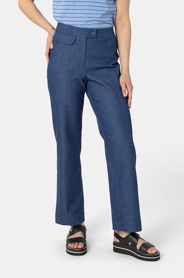 LATITUDE PANTS MID BLUE