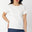 RIPPLE TOP WHITE RIB