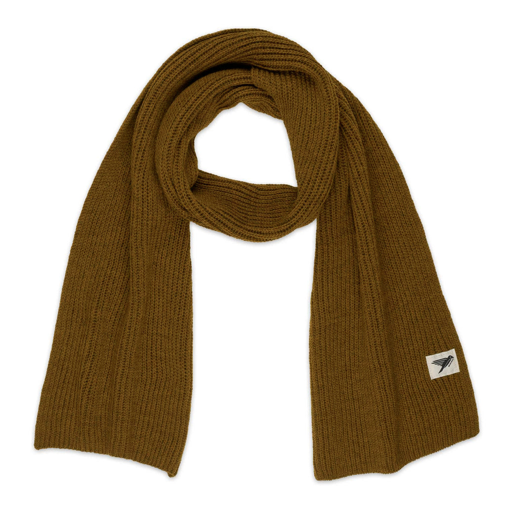 SILVERSTICK CIRRUS MERINO WOOL SCARF OCHRE