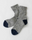 CREW WOOL / COTTON SOCKS GREY MARLE
