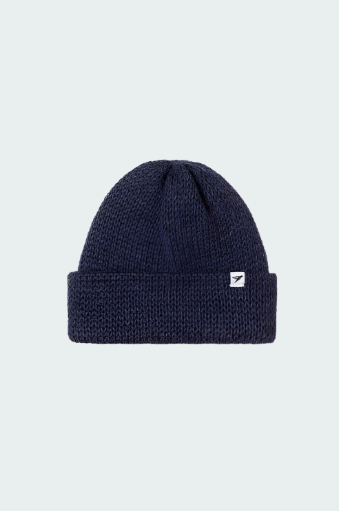 SILVERSTICK DRIFT WOOL BEANIE NAVY