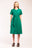 DELUGE DRESS GREEN