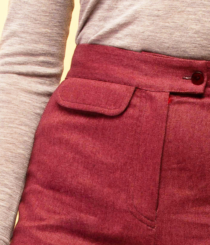 LATITUDE PANTS MAROON