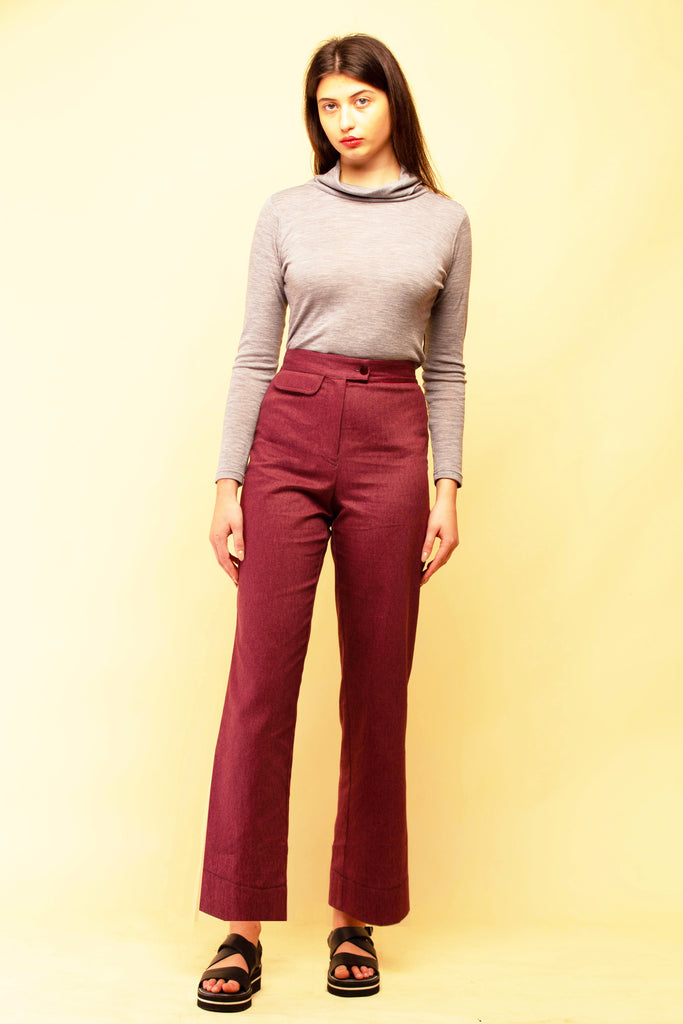 LATITUDE PANTS MAROON
