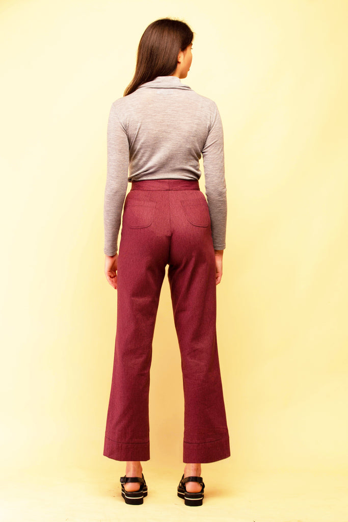 LATITUDE PANTS MAROON