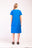 DELUGE DRESS BLUE